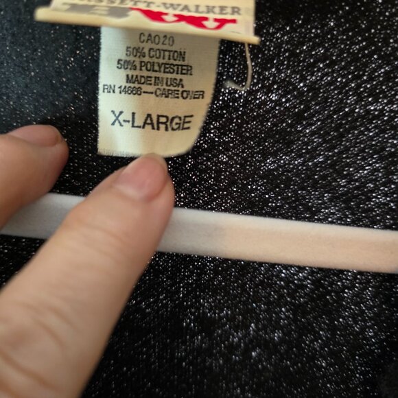 Bassett & Walker Black & Floral cardigan XL - Picture 5 of 5